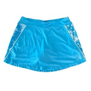 BCG Womens Small Turquoise Polyester Spandex Skort